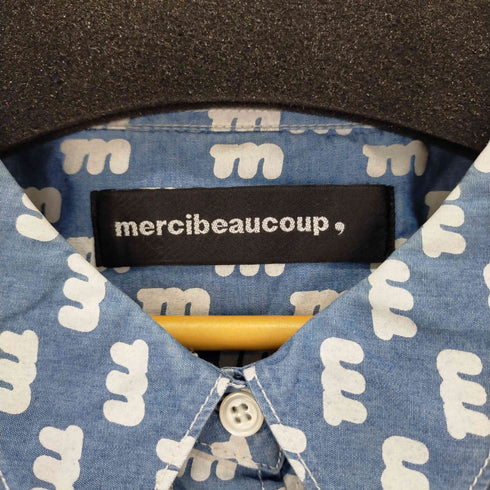 メルシーボークー mercibeaucoup 長袖シャツ オーバーサイズ レディース 1