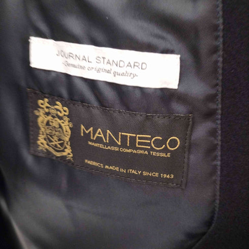 ジャーナルスタンダード JOURNAL STANDARD 19AW MANTECO ウール ナイロン チェスターコート メンズ JPN:M