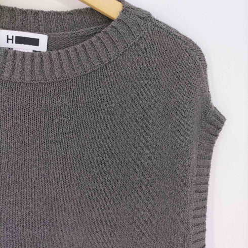 エイチビューティーアンドユースユナイテッドアローズ H BEAUTY & YOUTH UNITED ARROWS SILK KNIT VEST シルクニットベスト メンズ JPN:M