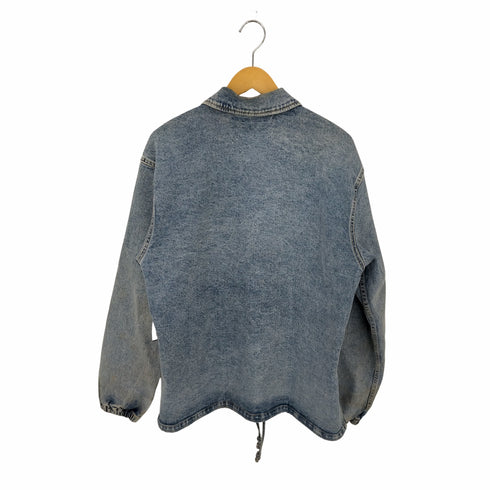 ミスタージェントルマン MR.GENTLEMAN BLEACHED DENIM COACH JACKET メンズ JPN:XL