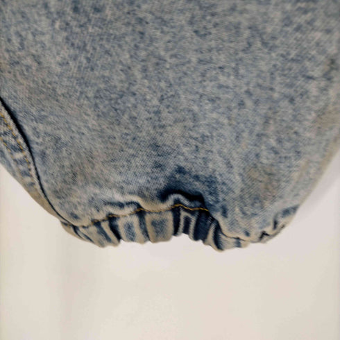 ミスタージェントルマン MR.GENTLEMAN BLEACHED DENIM COACH JACKET メンズ JPN:XL