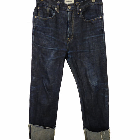 モンキータイム MONKEY TIME SELVAGE DENIM ROLL UP STRIGHT メンズ JPN:L