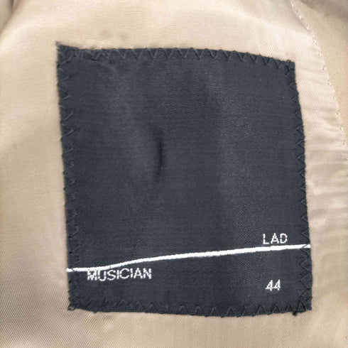 ラッドミュージシャン LAD MUSICIAN WOOL GABARDINE BIG JACKET メンズ JPN:44