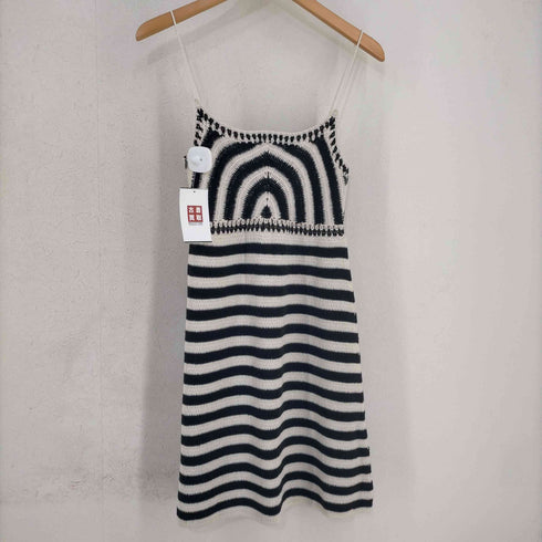 ザラ ZARA ラインドクロッシェキャミトップス レディース JPN:S