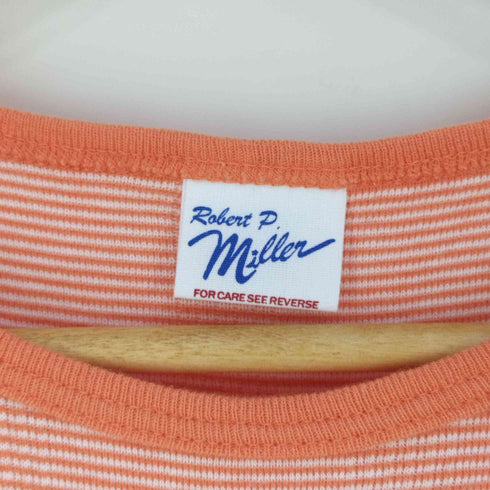 ロバートミラー ROBERT P.MILLER MILLER CREW T ボーダークルーネックTシャツ レディース FREE