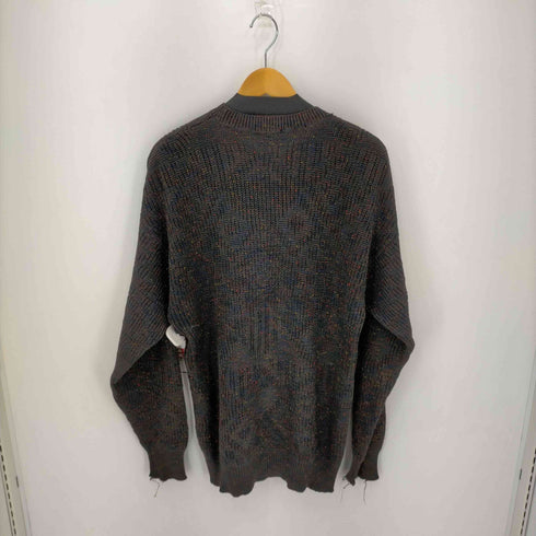 クレイボーン Claiborne MADE IN USA ネップデザインニット メンズ import:L