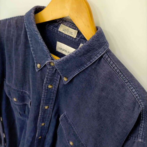 ロンドンフォグ LONDON FOG コーデュロイBDシャツ メンズ import:XL