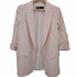 ザラ ZARA BLAZER WITH ROLLED-UP SLEEVES レディース JPN:S
