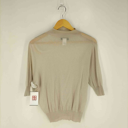 ドゥロワー Drawer SUMMER コットンシルク シアーモックネックニット レディース