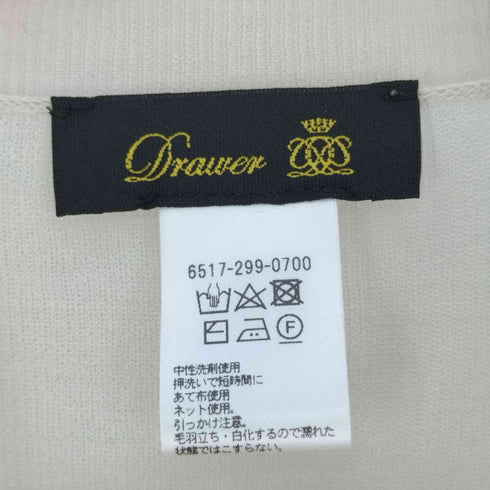 ドゥロワー Drawer SUMMER コットンシルク シアーモックネックニット レディース