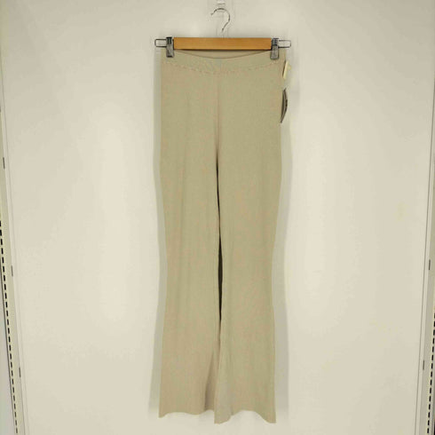 マウジー moussy RIB KNIT PANTS リブニットパンツ レディース JPN:2