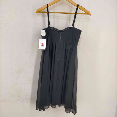 アリスオリビア alice + olivia フェイクレザーキャミ ミニワンピース レディース