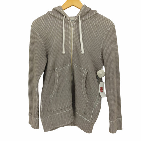 - seagreen BIG WAFFLE HOODIE ワッフル ジップアップ フーディ パーカー レディース 02