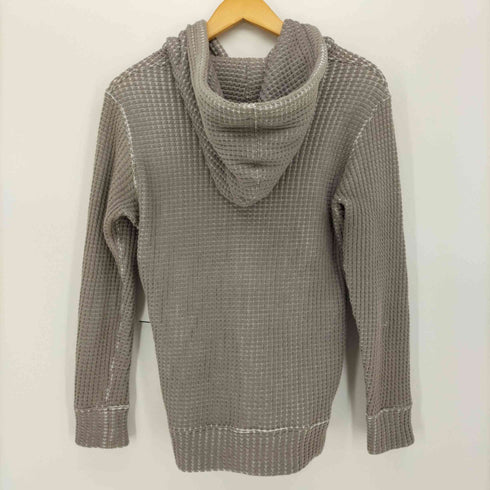 - seagreen BIG WAFFLE HOODIE ワッフル ジップアップ フーディ パーカー レディース 02