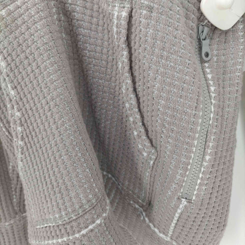 - seagreen BIG WAFFLE HOODIE ワッフル ジップアップ フーディ パーカー レディース 02