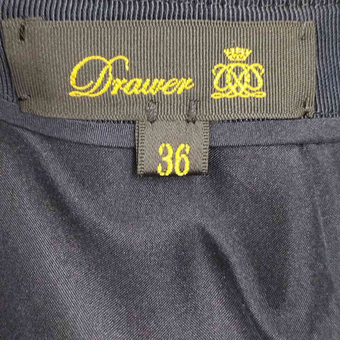 ドゥロワー Drawer FALL1 ウールシャンブレータイトスカート レディース JPN:36
