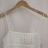 ザラ ZARA クロッシェキャミワンピース レディース import:S