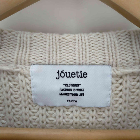 ジュエティ jouetie フリルニットチュニック レディース JPN:M