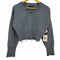 エモダ EMODA HEM CRASH V NECK KNIT レディース FREE