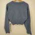 エモダ EMODA HEM CRASH V NECK KNIT レディース FREE