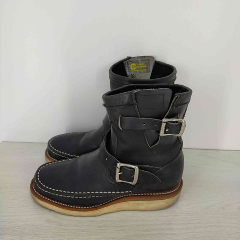 チペワ CHIPPEWA MOC ENGINEER BOOTS 黒タグ レディース