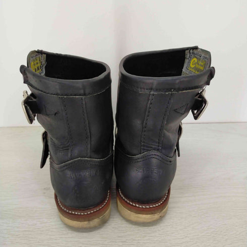 チペワ CHIPPEWA MOC ENGINEER BOOTS 黒タグ レディース
