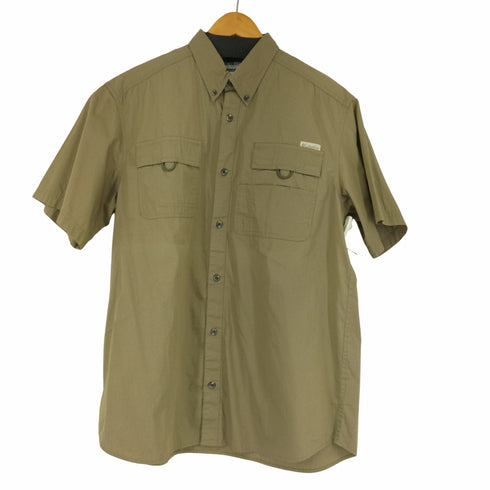 コロンビア Columbia Button Down Short Sleeve Utility Shirt メンズ JPN:M