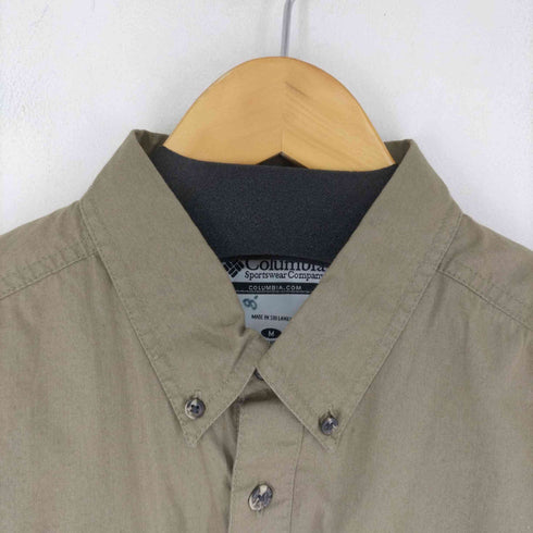 コロンビア Columbia Button Down Short Sleeve Utility Shirt メンズ JPN:M