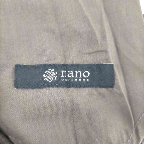 ナノユニバース nano universe センタープレス イージーパンツ メンズ JPN:L