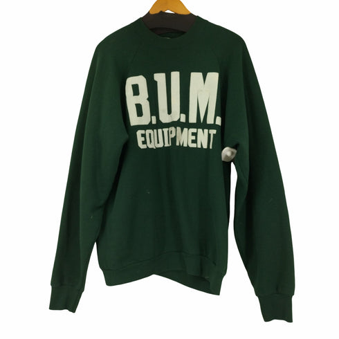 フルーツオブザルーム FRUIT OF THE LOOM 90s USA製 プリントラグランスウェット メンズ XXL