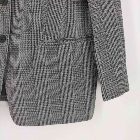 バーバリーロンドン BURBERRY LONDON ツイード チェック 3Bテーラードジャケット レディース 15ABR(46)