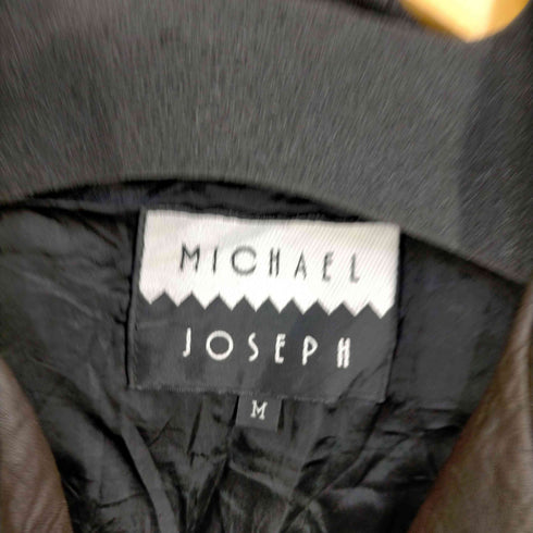 MICHAEL JOSEPH レザー ライダースベスト メンズ import:M