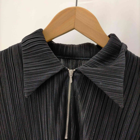 キャサリンハムネットロンドン KATHARINE HAMNETT LONDON 90S プリーツ ハーフジップ L/S カットソー メンズ
