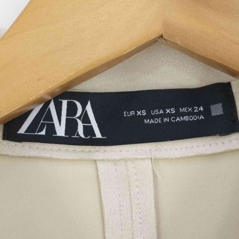 ザラ ZARA FAUX SUEDE JACKET フェイクスエードジャケット レディース import:XS