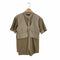 テンソン TENSON ベストドッキング メッシュ バンドカラーシャツ メンズ JPN:M