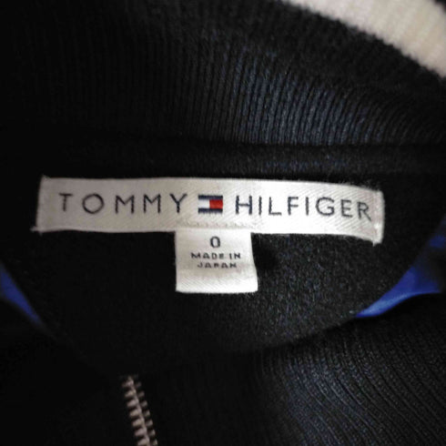 トミーヒルフィガー TOMMY HILFIGER ブルゾン ジャケット アウター 総裏地 0 黒 ブラック レディース US:0-2