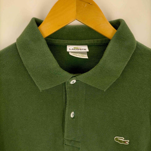 ラコステ LACOSTE フランス製 鹿の子 l/sシャツ メンズ 3