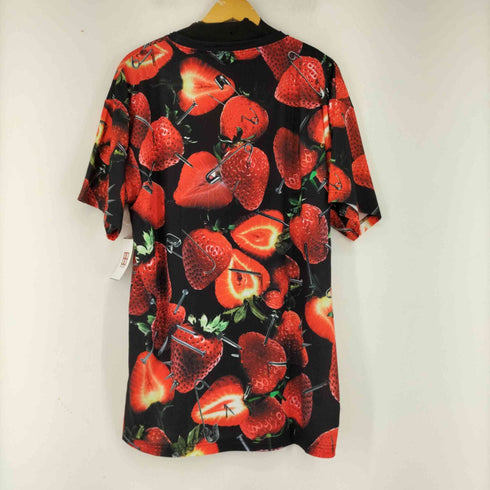 トラヴァストウキョウ TRAVAS TOKYO All Strawberry patternedビッグTシャツ レディース FREE