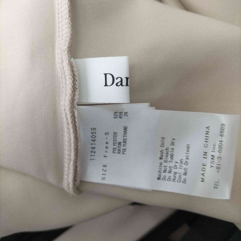 ダーリッチ Darich パイピングカットリボンロングワンピース レディース FREE-S