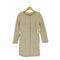 エポカザショップ EPOCA THE SHOP ラムレザー ノーカラーコート レディース 36