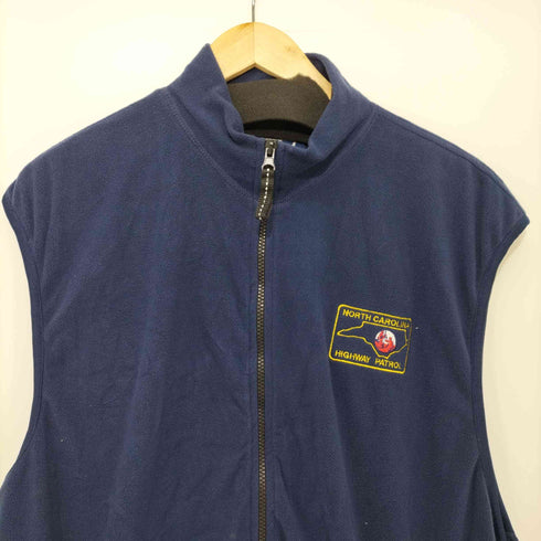 DHG DUTCH HARBOR GEAR 90S ジップアップフリースベスト メンズ import:XL