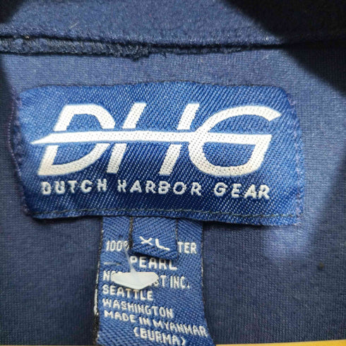 DHG DUTCH HARBOR GEAR 90S ジップアップフリースベスト メンズ import:XL