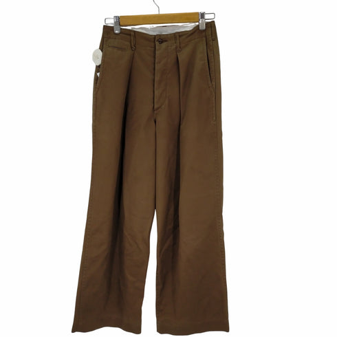 マーカウェア markaware ボタンフライタックワイドスラックス メンズ 1