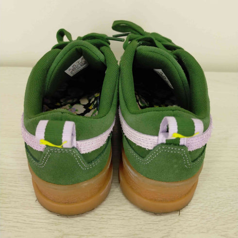 プーマ PUMA コラボ花柄刺繍 スウェードスニーカー 厚底 レディース JPN:23.5