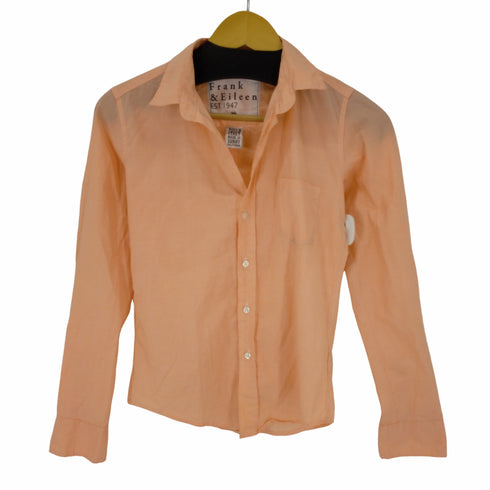 フランクアンドアイリーン Frank & Eileen ワンポケットオープンカラーシャツ レディース JPN:XS