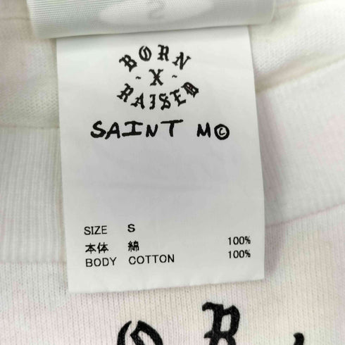 セントマイケル SAINT MICHAEL BORN SAINT BR_LS TEE メンズ import:S