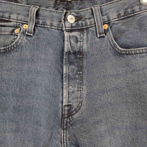 リーバイス Levis エジプト製 501 ストレートデニムパンツ ボタンフライ 後染め メンズ 32/32
