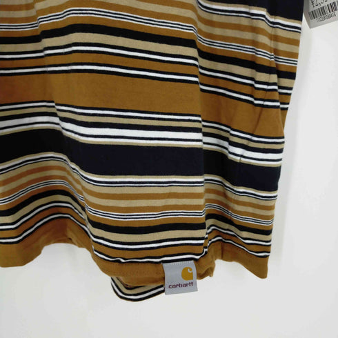 カーハートワークインプログレス Carhartt WIP S/S LAFFERTY T-SHIRT バーコードストライプ ビッグシルエットカットソー メンズ JPN:M