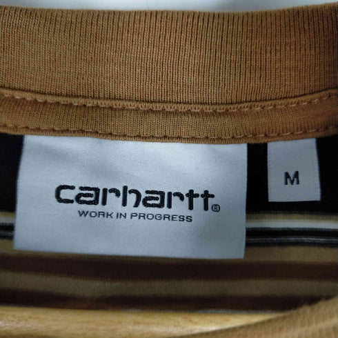 カーハートワークインプログレス Carhartt WIP S/S LAFFERTY T-SHIRT バーコードストライプ ビッグシルエットカットソー メンズ JPN:M