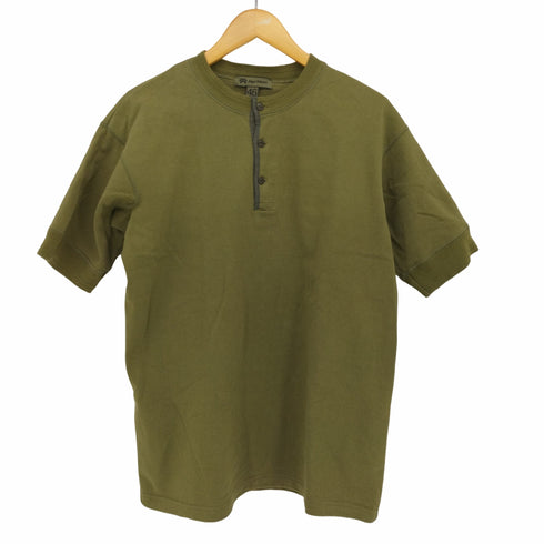 ナイジェルケーボン NIGEL CABOURN CC22 HENLEY NECK SHIRT メンズ JPN:46